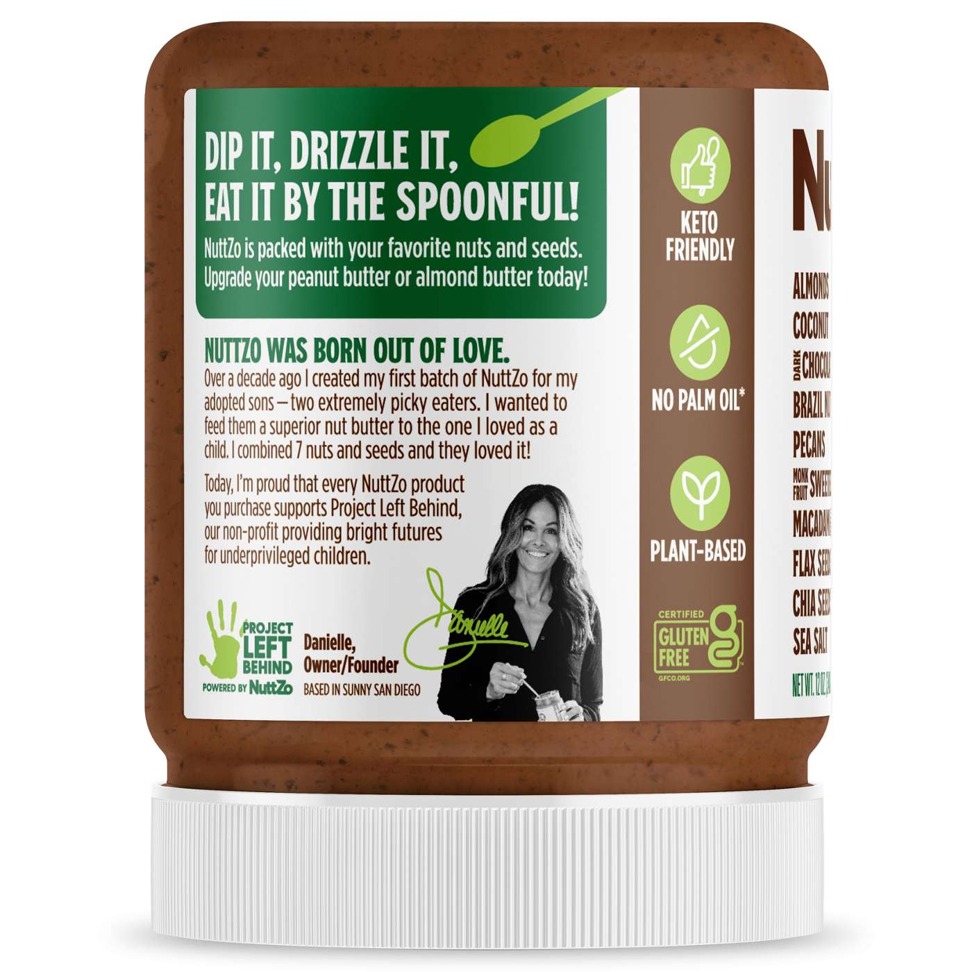 NuttZo Keto 7 Nut & Seed Butter - Chocolate Almond Coconut; image 3 of 3