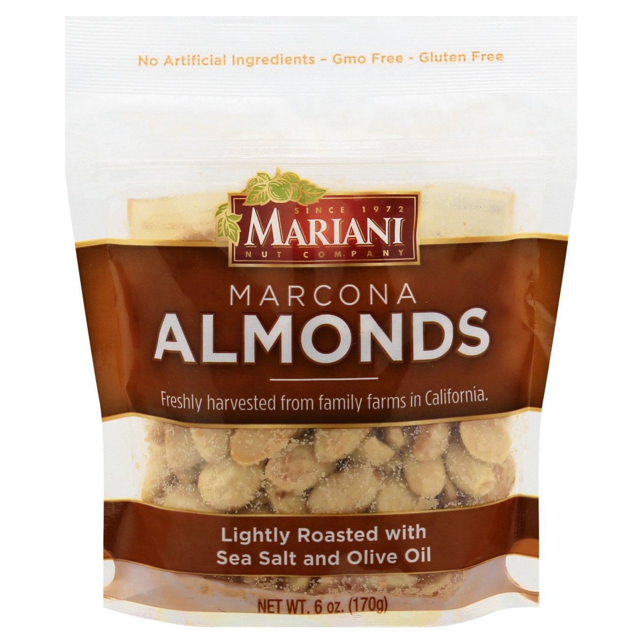 Mariani Lightly Roasted Marcona Almonds with Sea Salt Shop Nuts