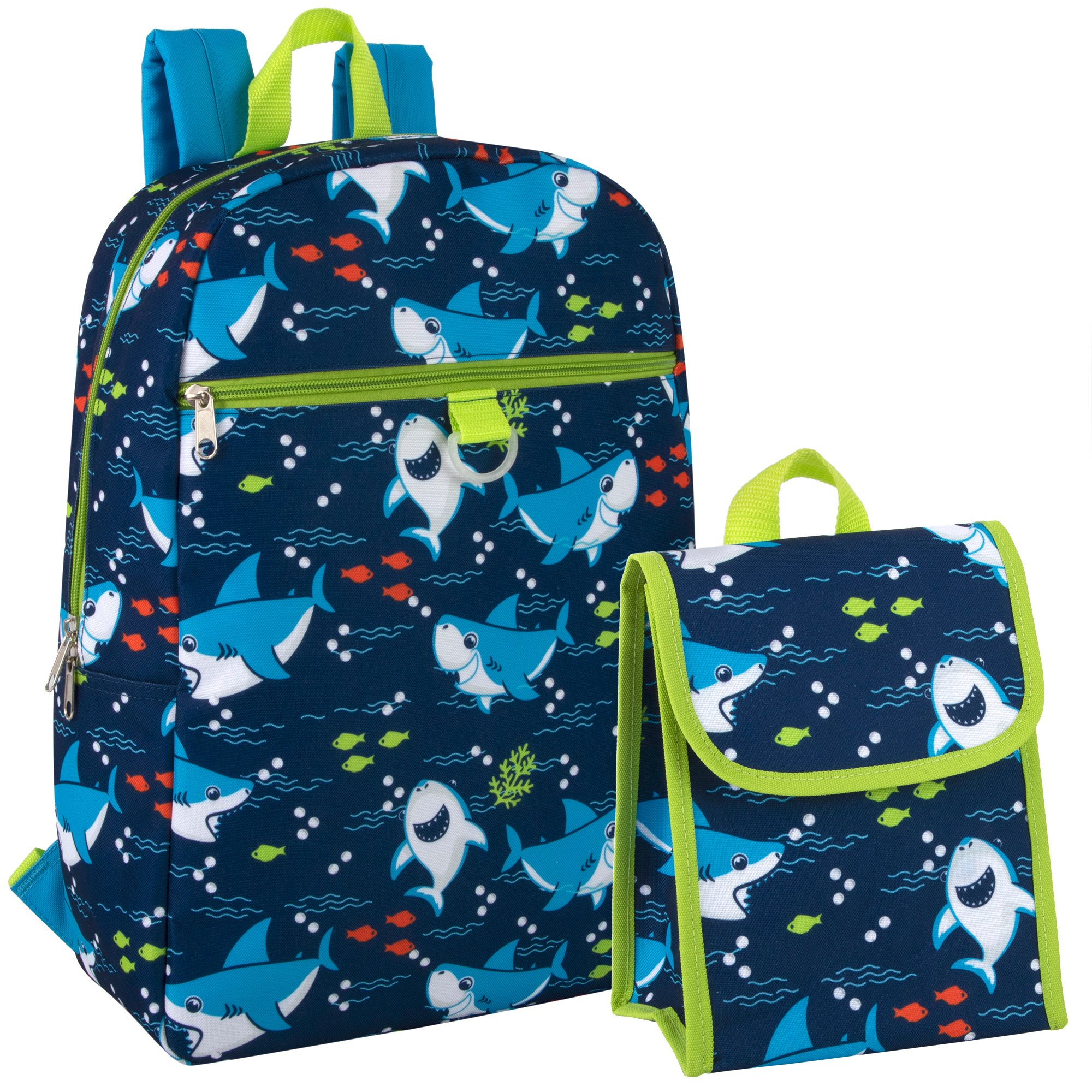 Trailmaker Sharks Kids Backpack with Lunch Bag - Shop Backpacks at H-E-B