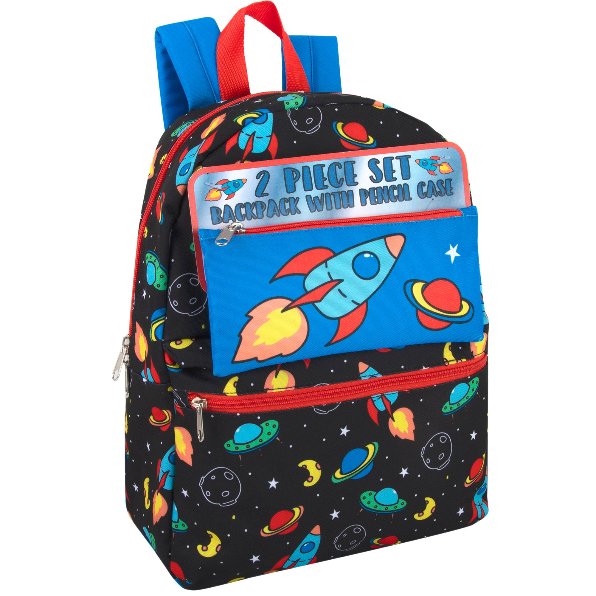 Trailmaker Space Ship Kids Backpack with Pencil Case Shop Backpacks