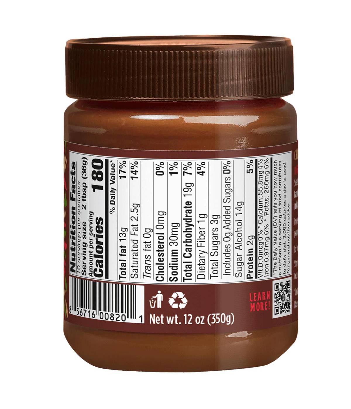 Good Good No Added Sugar Choco Hazel Spread; image 2 of 2