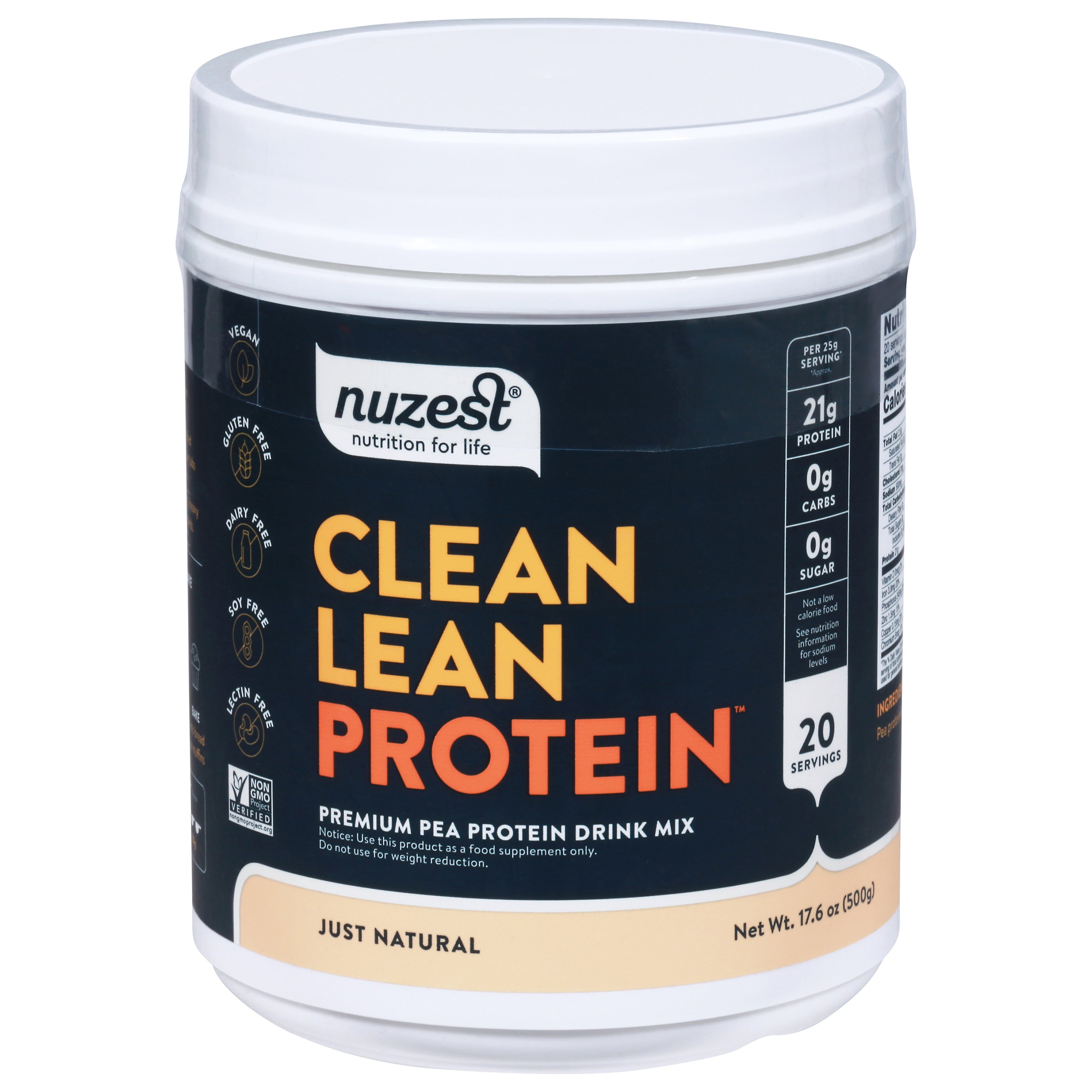 Nuzest Clean Lean Protein Just Natural Shop Diet & Fitness at HEB