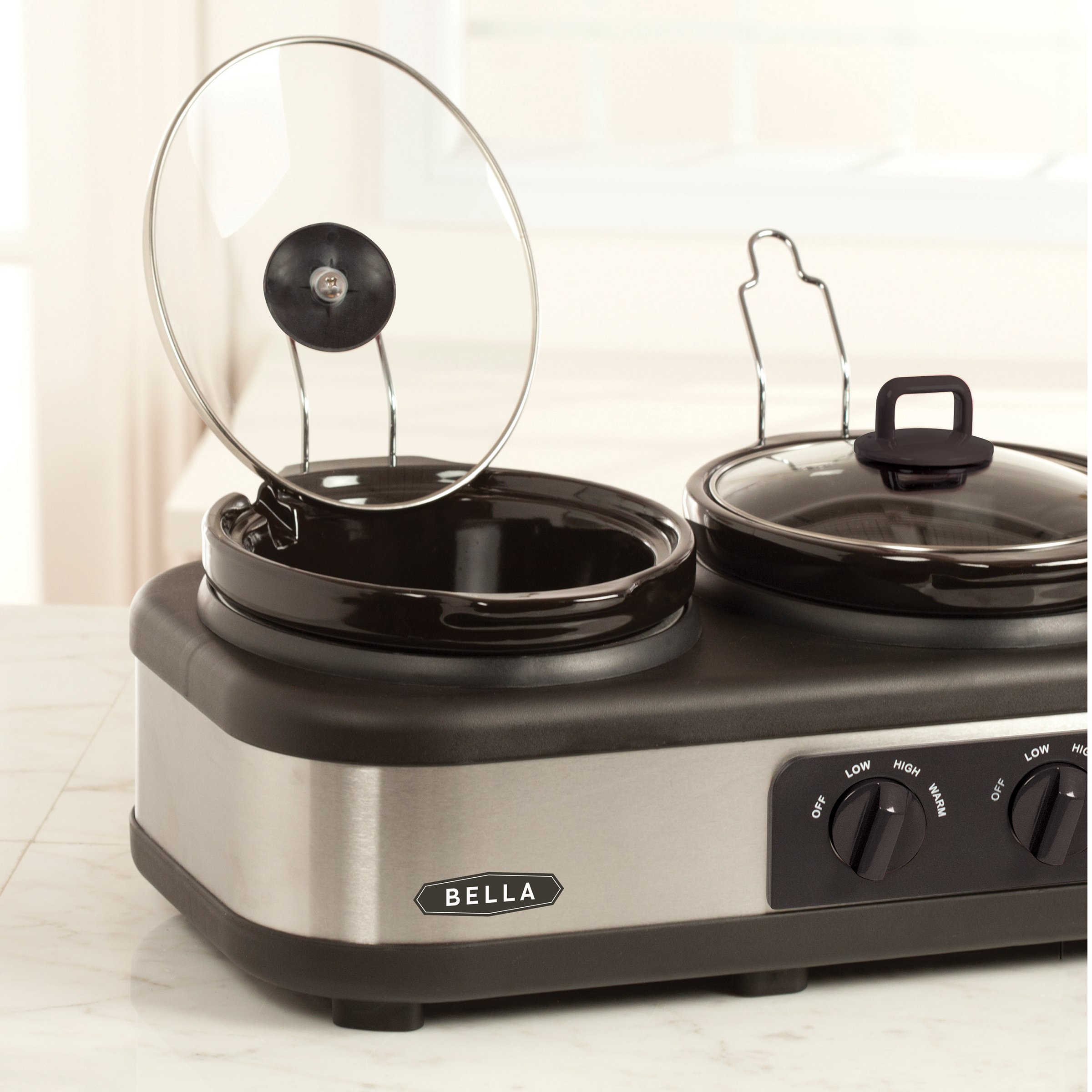 Bella Triple Slow Cooker & Server