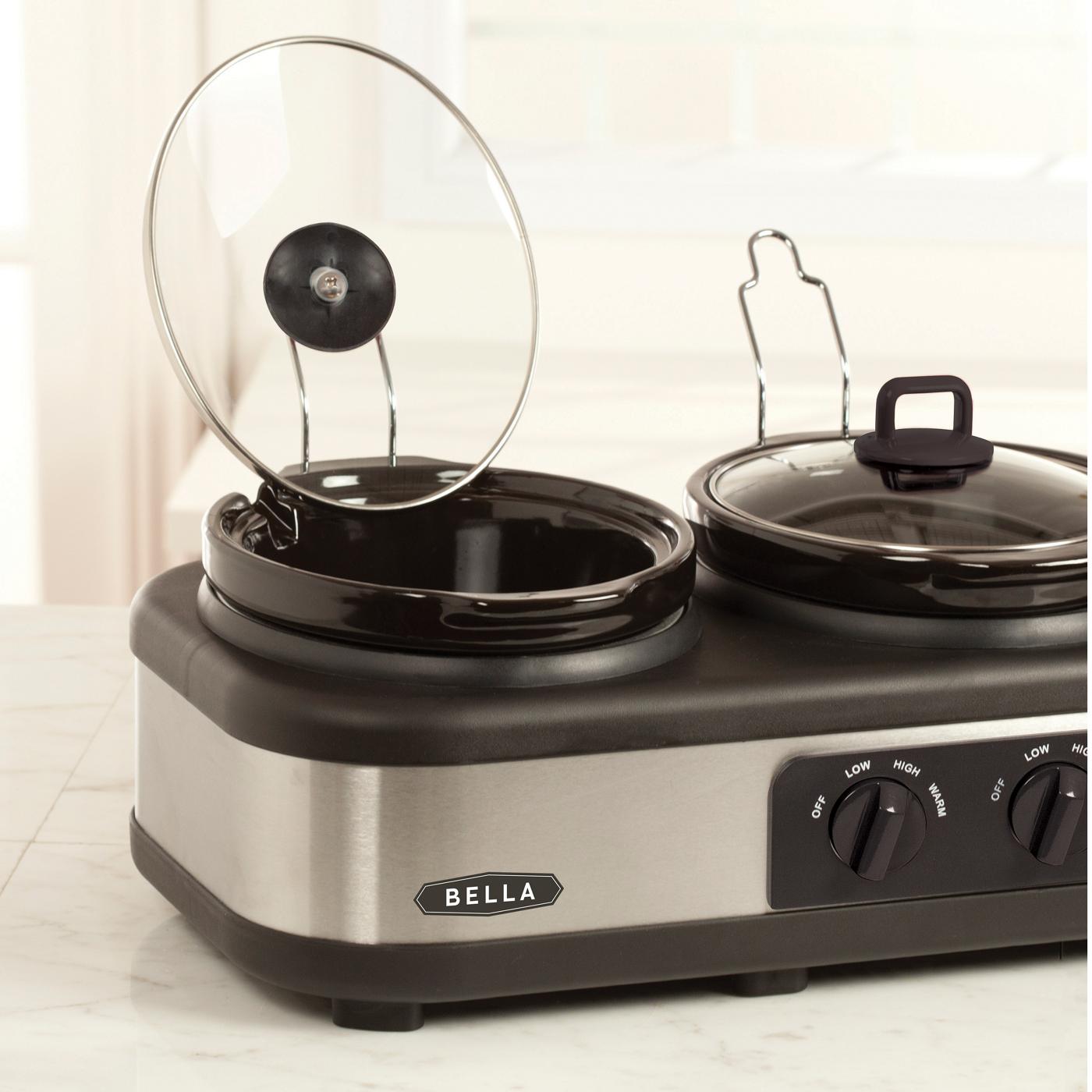 Bella Triple Slow Cooker & Server - Shop Cookers & Roasters at H-E-B