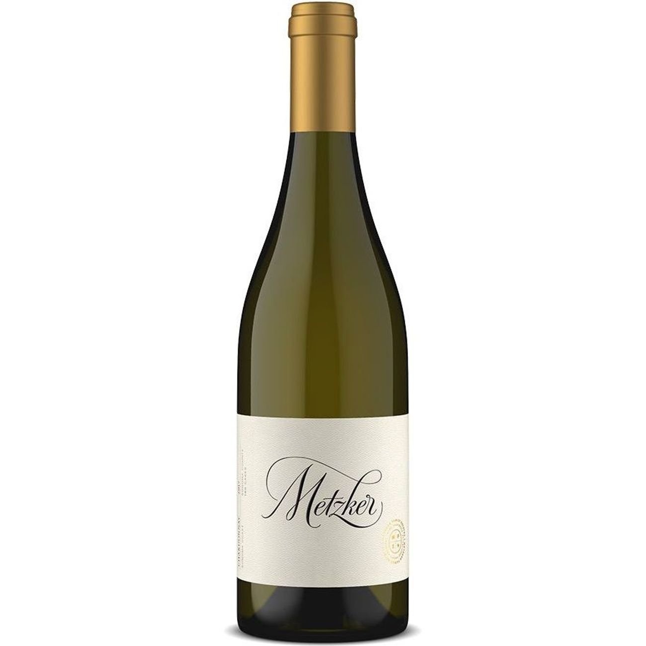 Metzker Sonoma Chardonnay California White Wine, 750 mL