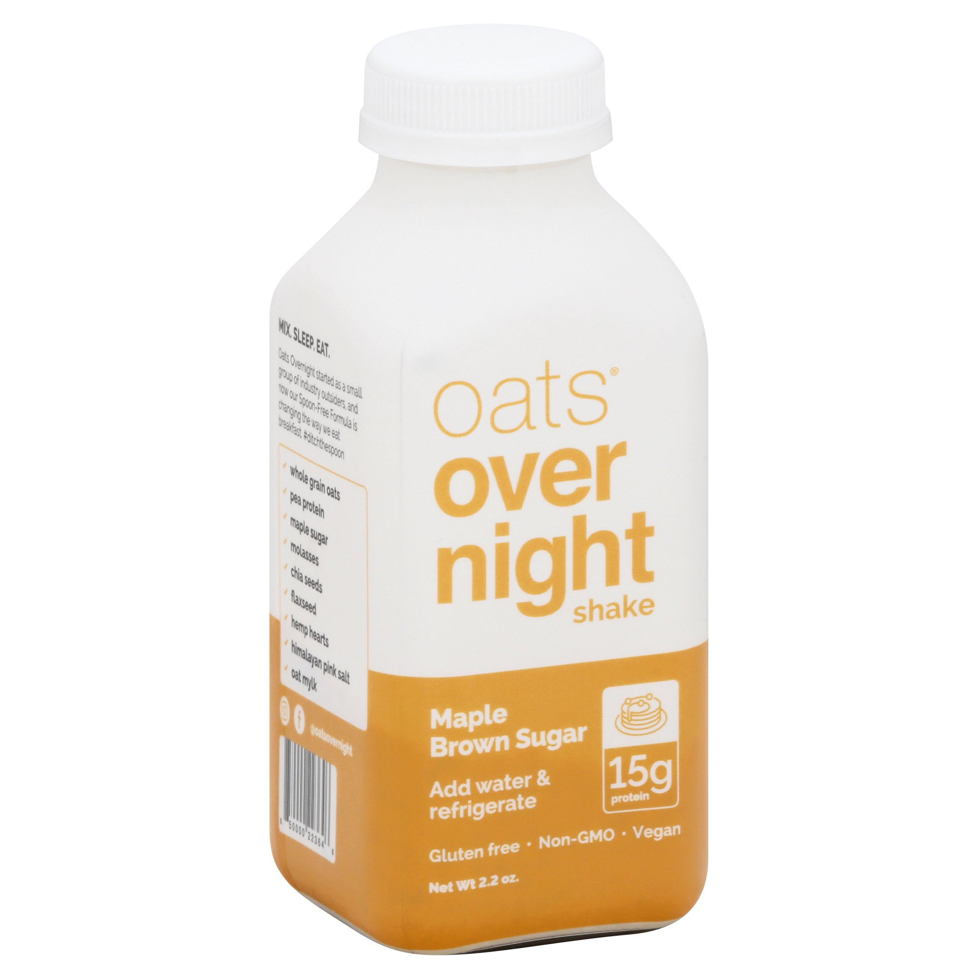 Overnight Oats Shake, Maple Brown Sugar - 2.2 oz