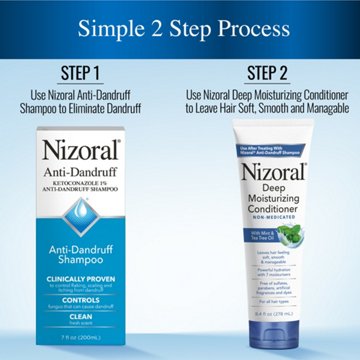 Nizoral Deep Moisturizing Conditioner, Non-Medicated, for All Hair Types, 9.4 oz