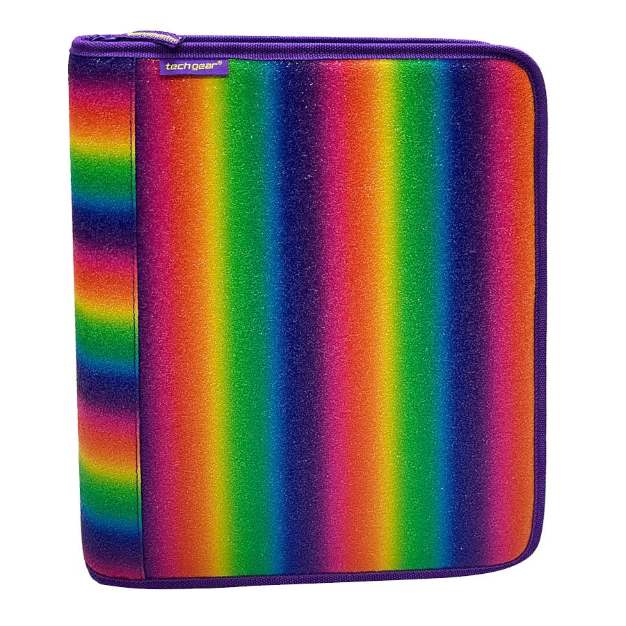 Tech Gear Pocket Zipper Binder Over The Rainbow Shop Binders at HEB