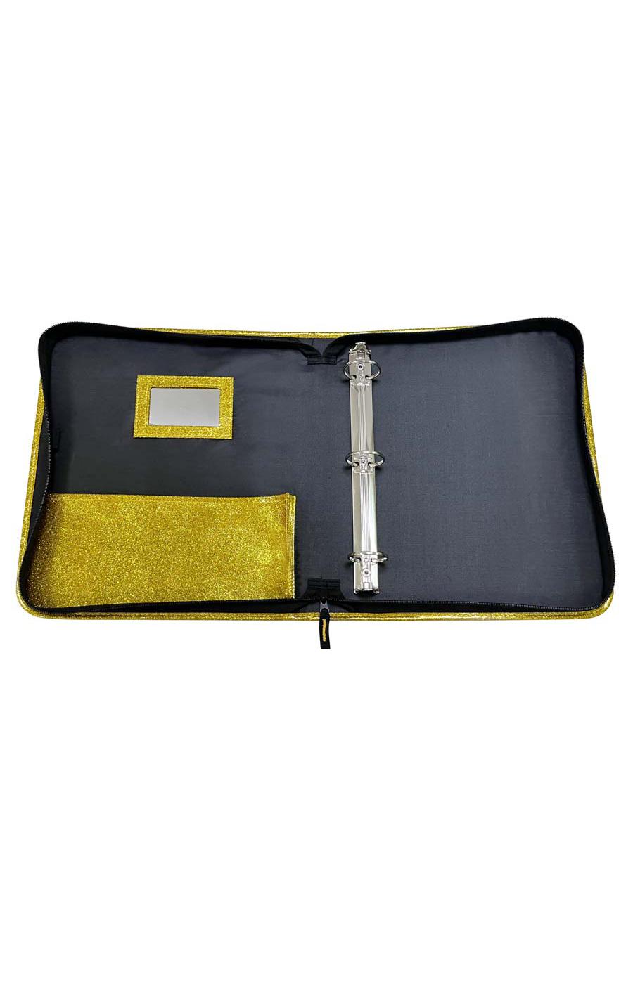 Tech Gear Pocket Zipper Binder Sparkle Plenty Shop Binders at HEB