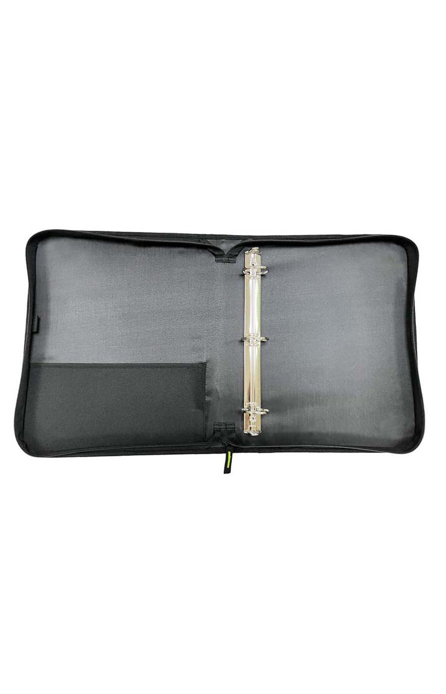 Tech Gear Sport Mesh Pocket Zipper Binder Neon Shop Binders at HEB