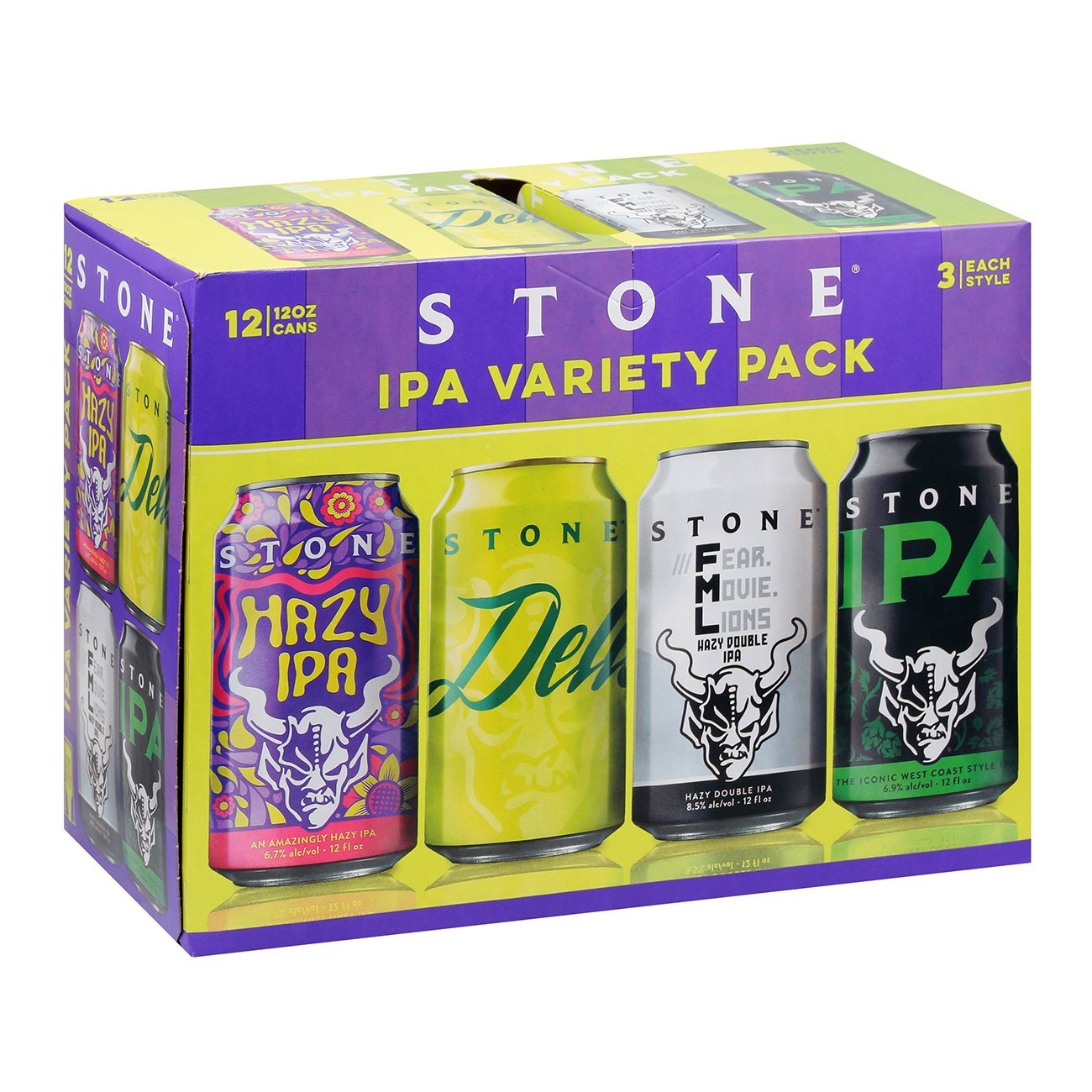 Stone IPA Variety Pack 12 oz Cans Shop Beer at HEB
