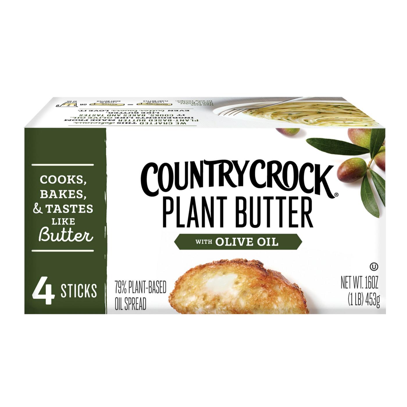 Country Crock Dairy Free Plant Butter with Olive Oil Sticks; image 2 of 9