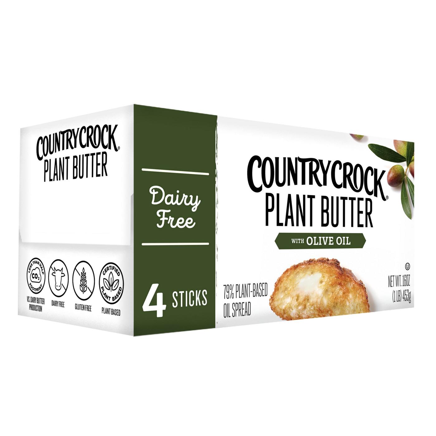 Country Crock Dairy Free Plant Butter with Olive Oil Sticks; image 3 of 9