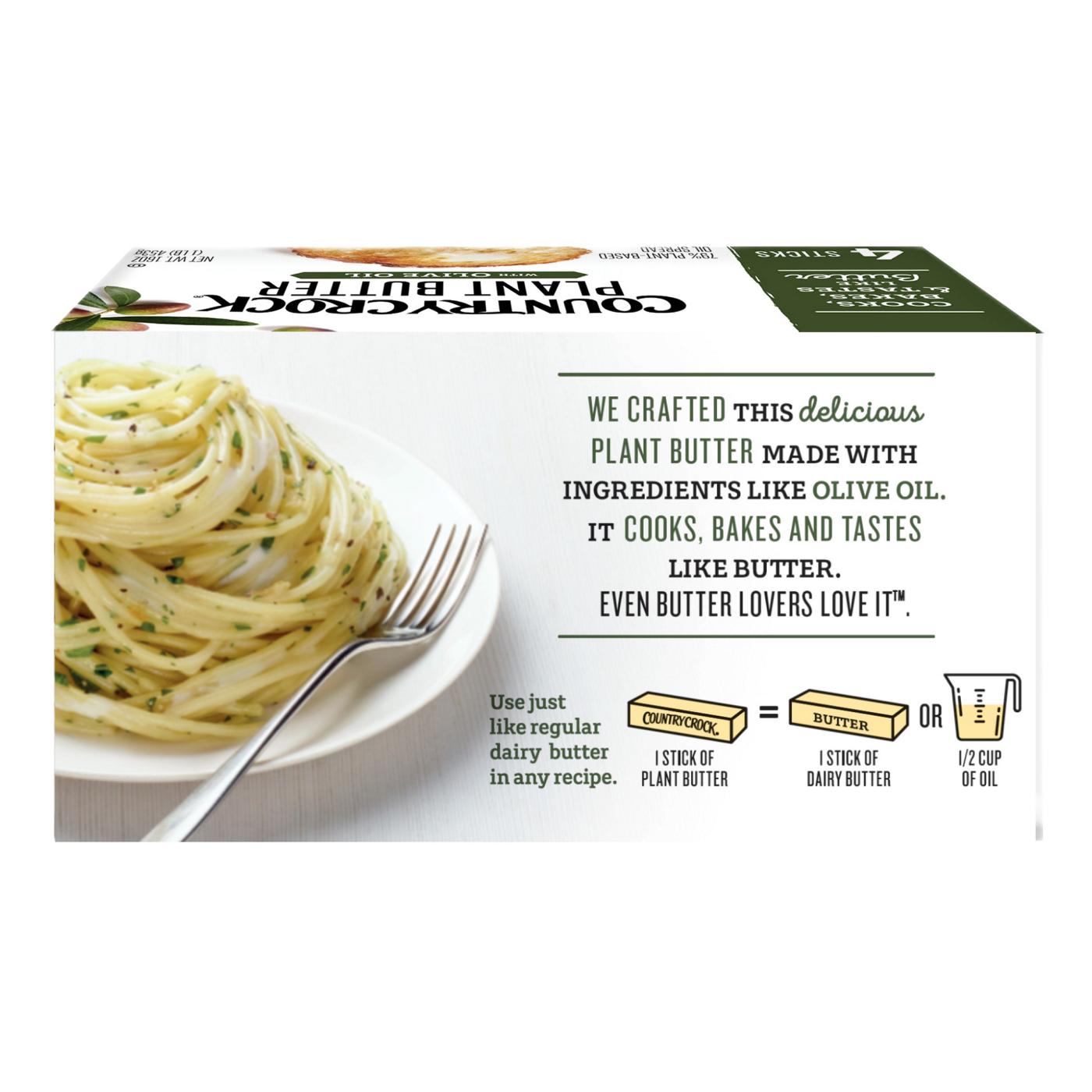 Country Crock Dairy Free Plant Butter with Olive Oil Sticks; image 5 of 9