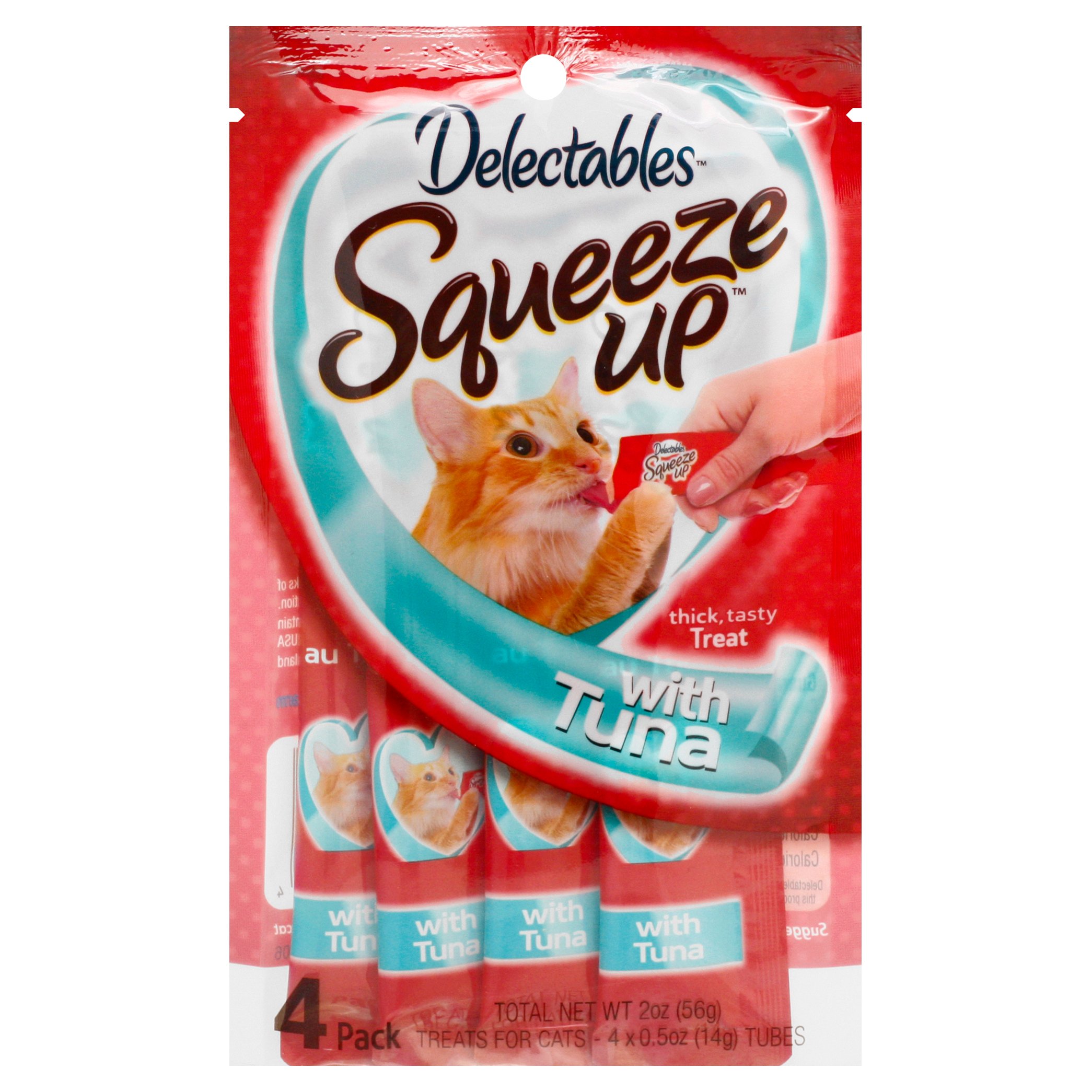 Delectable squeeze up cat treats sale