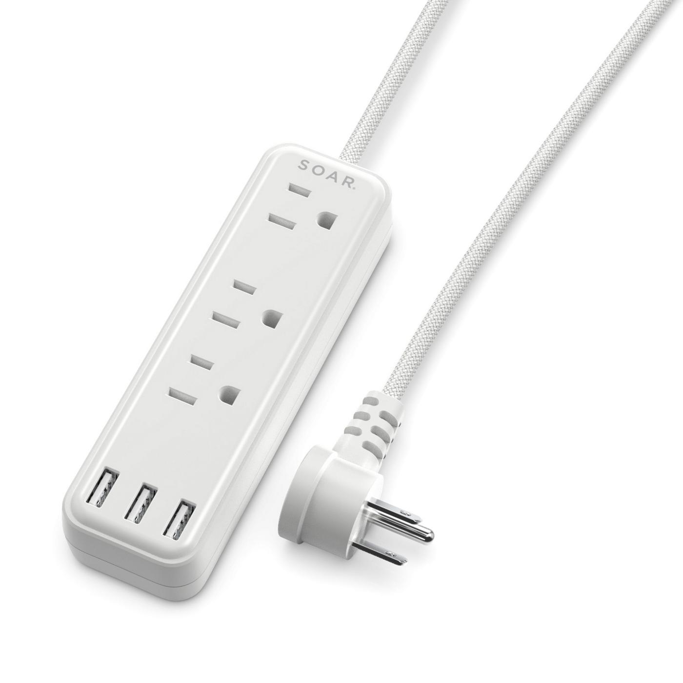 Soar Braided Power Strip Charging Hub - Shop Connection Cables at H-E-B