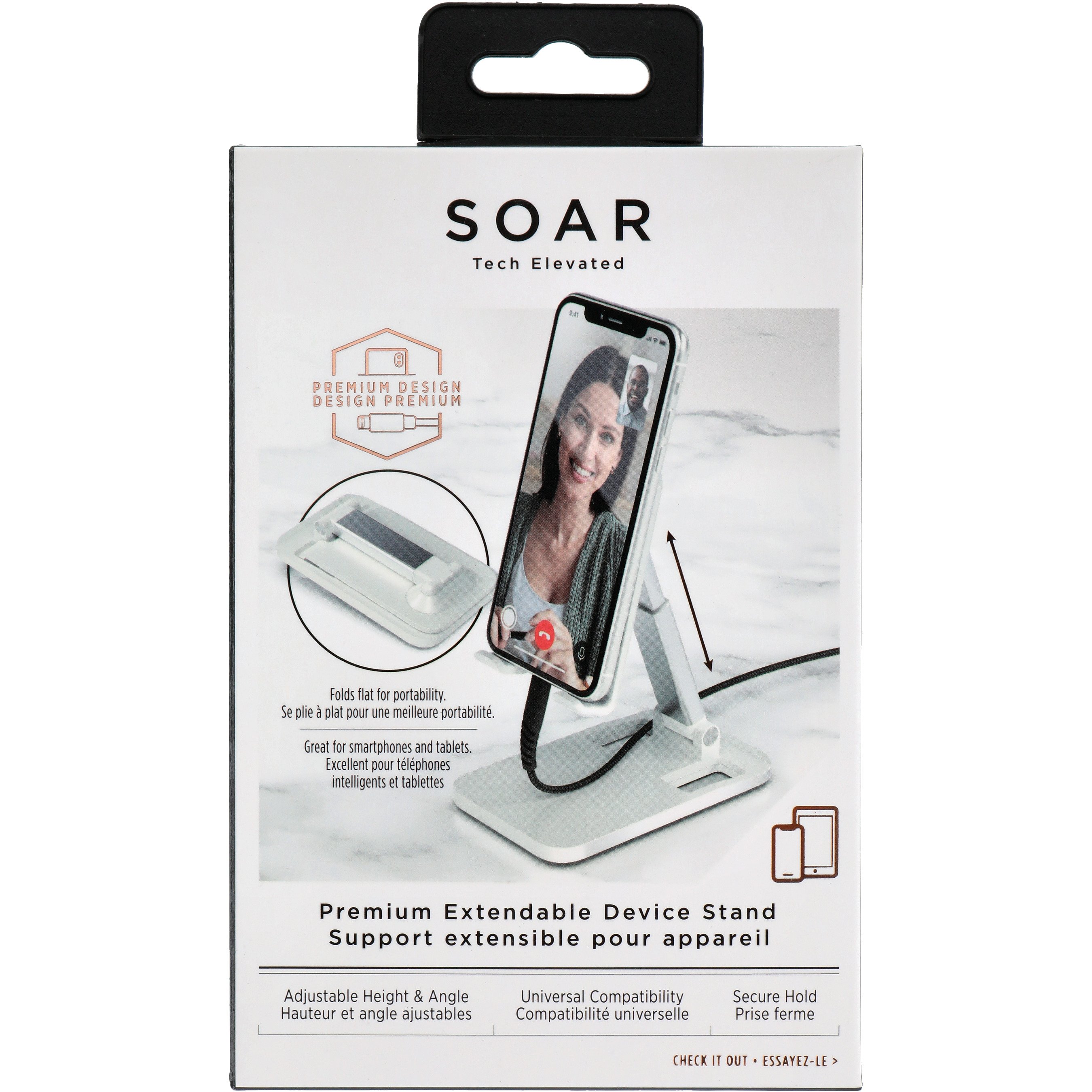 Soar Premium Extendable Device Stand Shop Electronics at HEB
