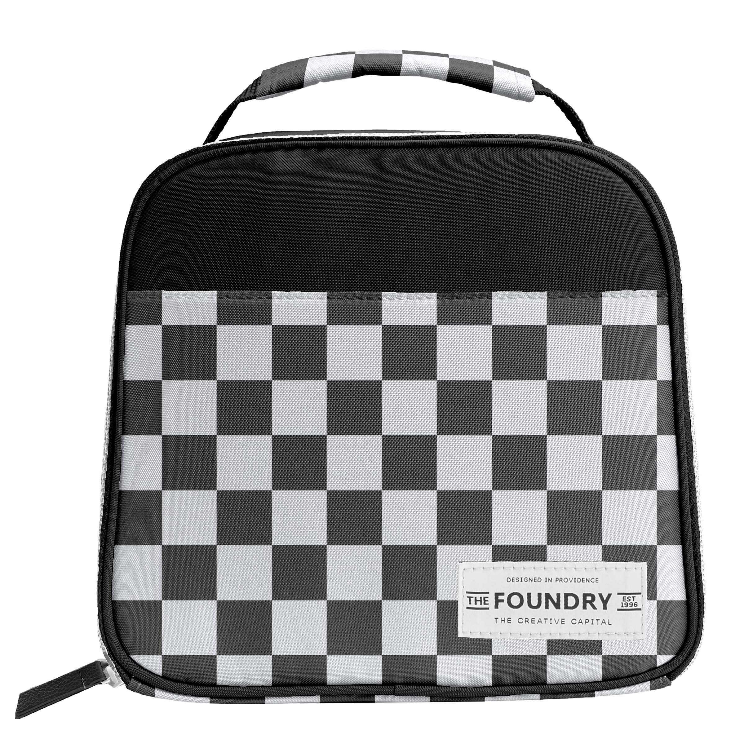 Fit Fresh Foundry Prospect Steel Checker Insulated Lunch Bag Shop