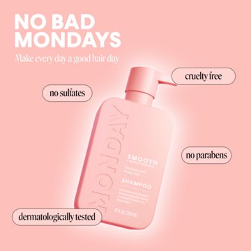MONDAY Smooth Shampoo, 12 oz