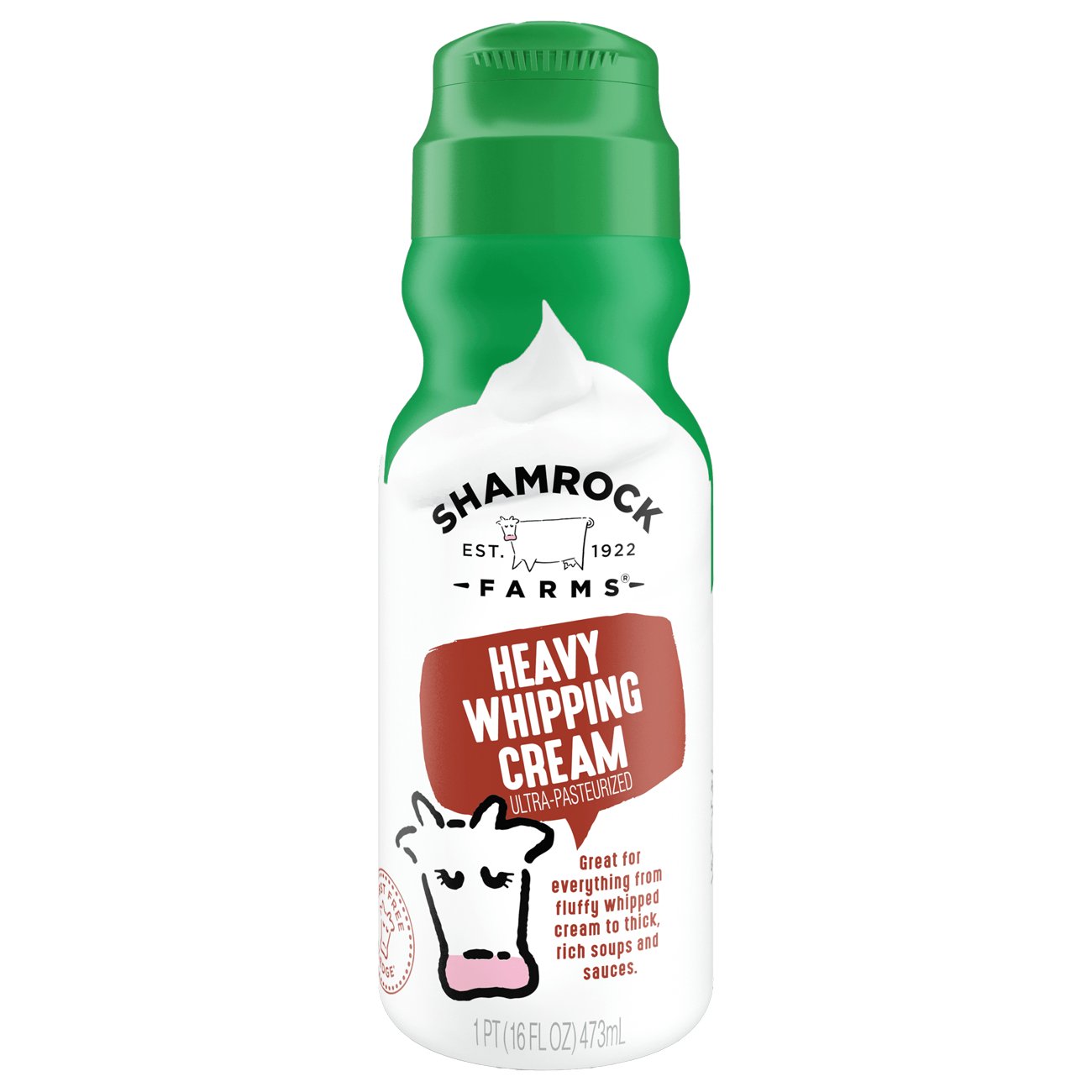 Shamrock Farms Heavy Whipping Cream, 1 pt | Joe V's Smart Shop