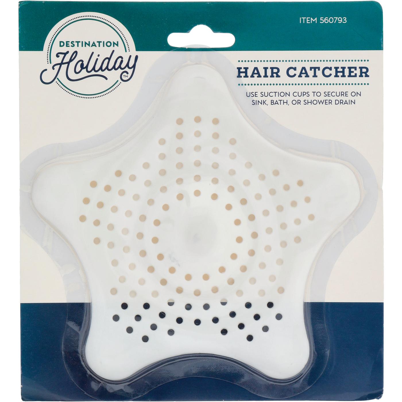 Destination Holiday Star Shaped Hair Catcher - White; image 1 of 2