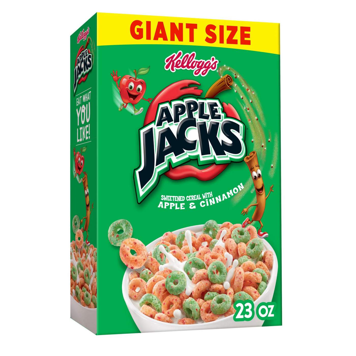 Kellogg's Apple Jacks Cereal Giant Size - Shop Cereal at H-E-B