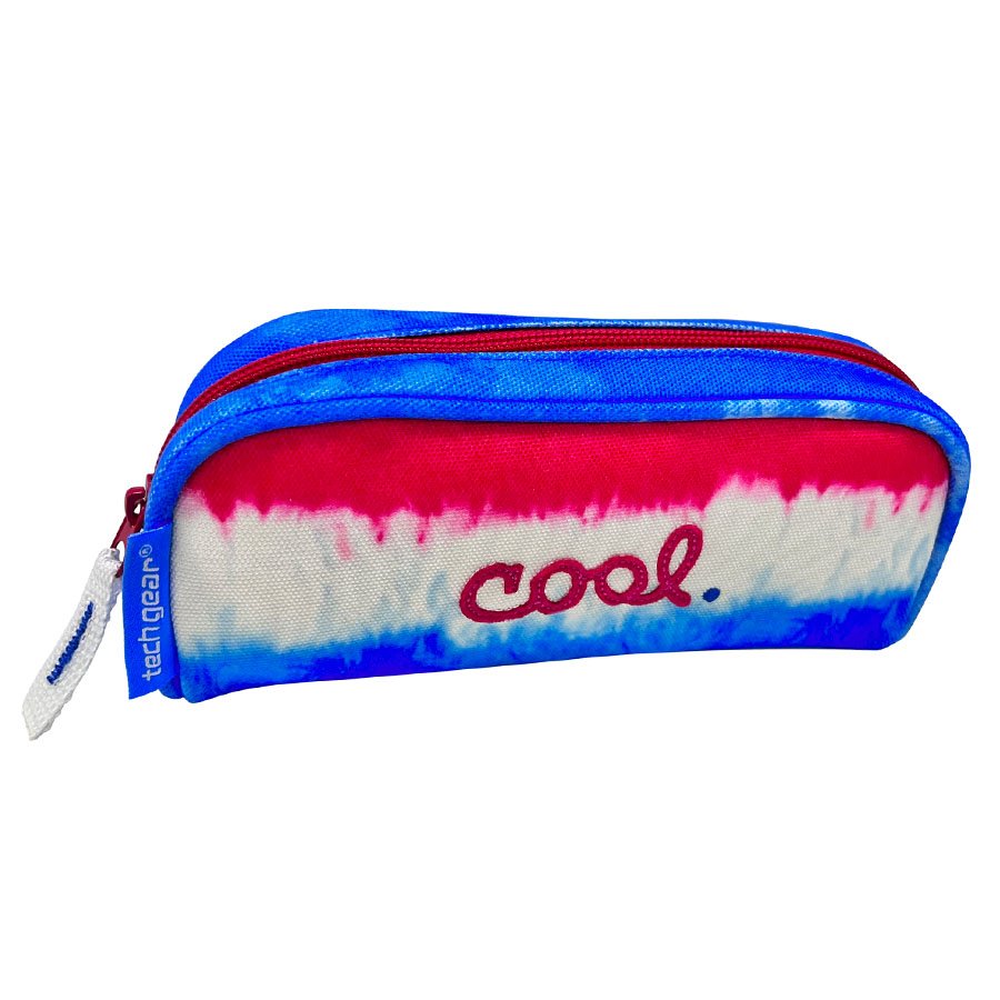 Tech Gear Cool Pencil Case - Red/White/Blue - Shop Pencil Cases at H-E-B