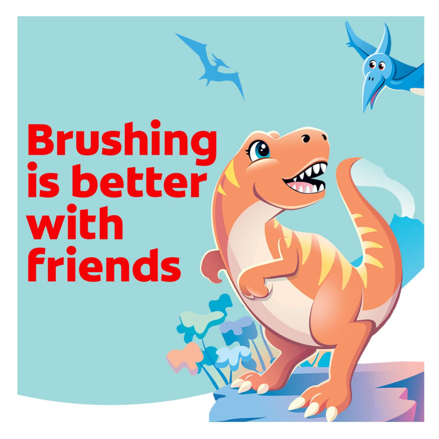 Colgate Kids Battery Toothbrush, For Ages 3+, Extra Soft Kids Toothbrush, Dinosaur; image 11 of 11