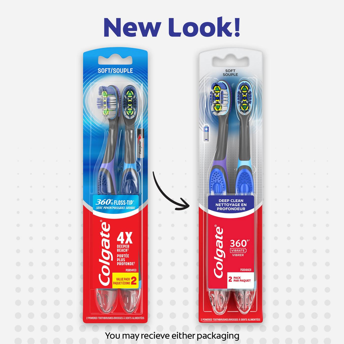 Colgate 360 Floss -Tip Sonic Powered Toothbrush - Soft; image 5 of 10