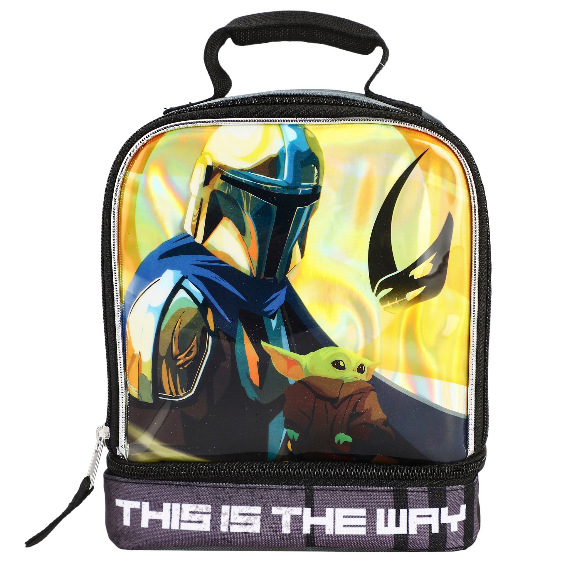Bioworld The Mandalorian Dual Insulated Lunch Box Shop Lunch Boxes at