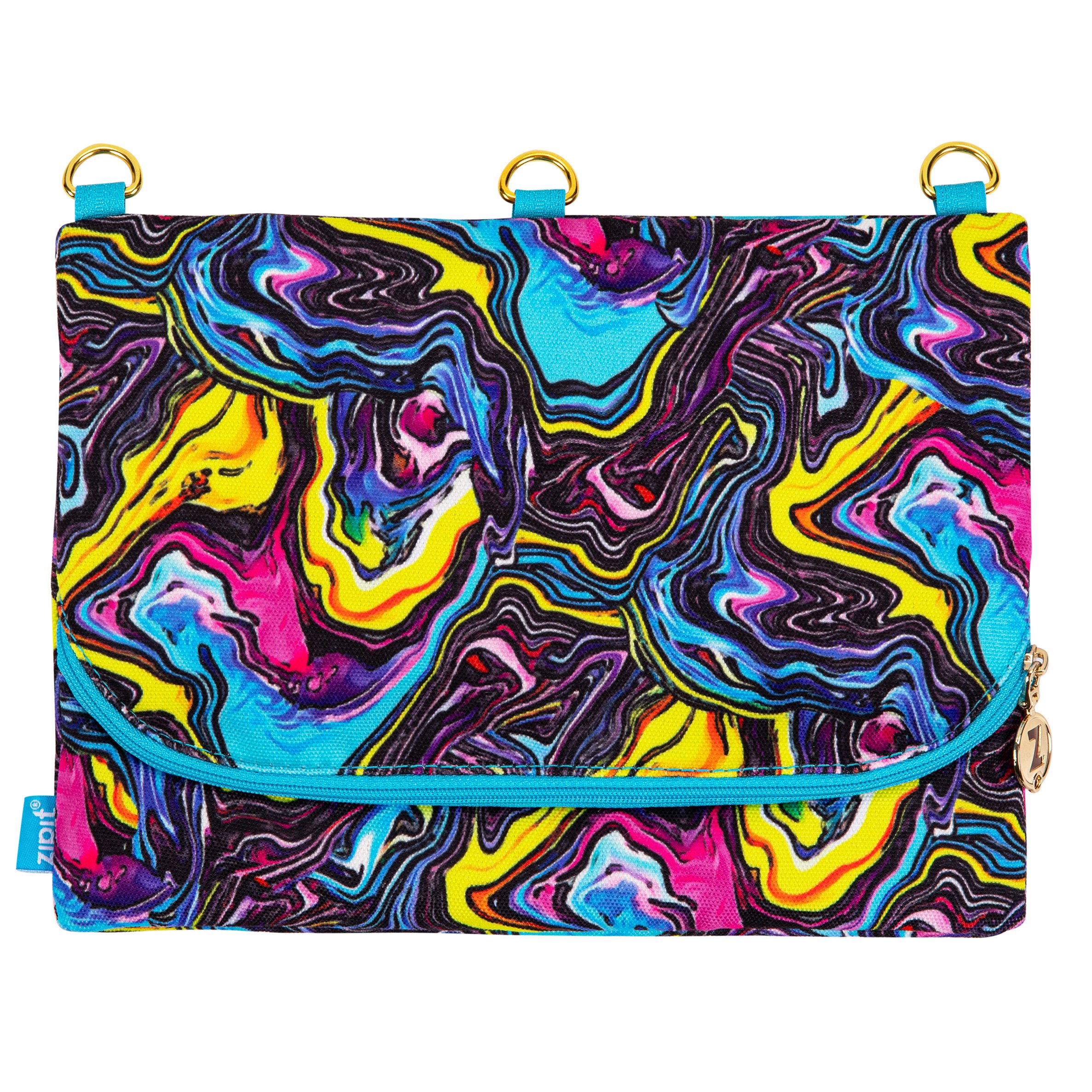 zipit Julia Swirls Jumbo Pencil Binder Pouch Shop Pencil Cases at HEB