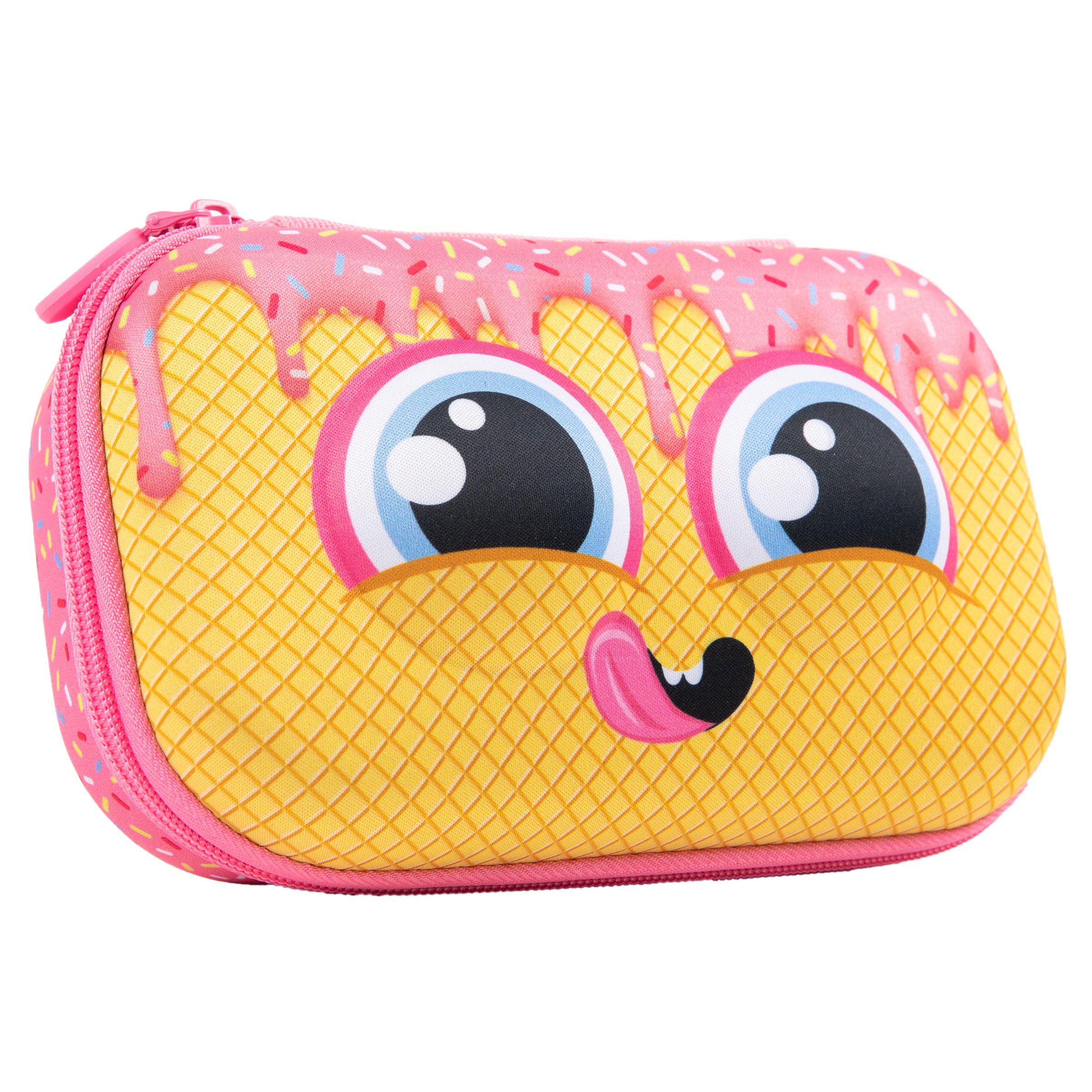 zipit Molded Pencil Storage Case Pink Shop Pencil Cases at HEB