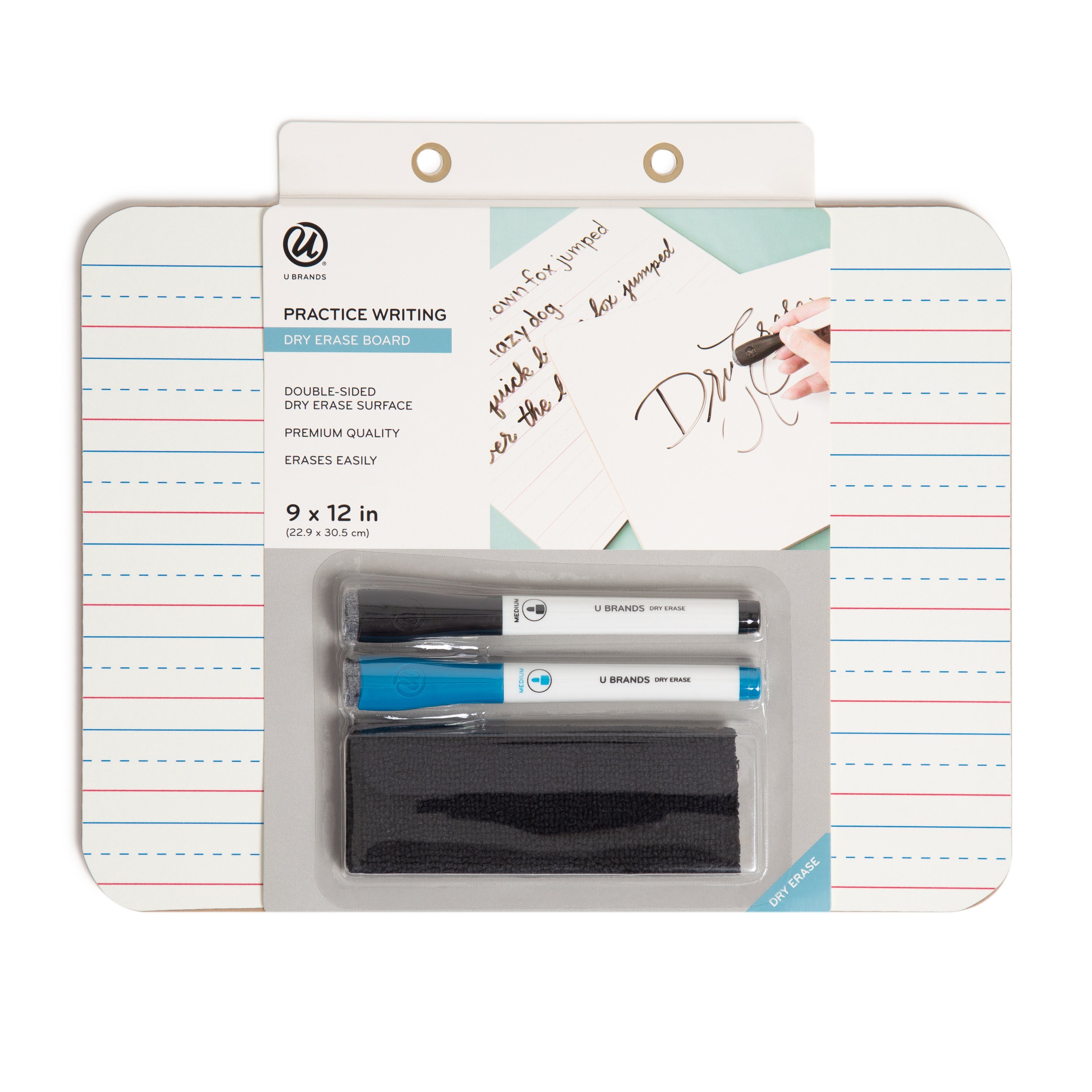 U Brands Practice Writing Dry Erase Board Shop Bulletin & dryerase