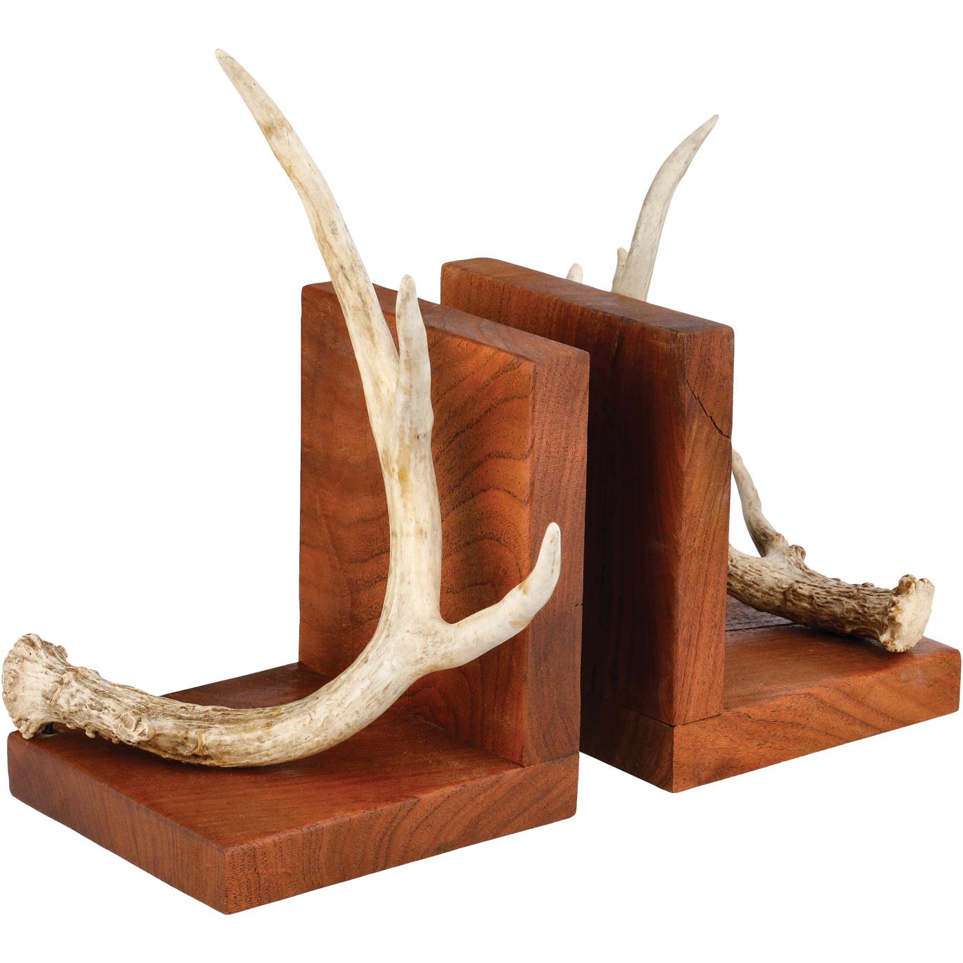 Texas Proud Whitetail Antler Bookends; image 2 of 2