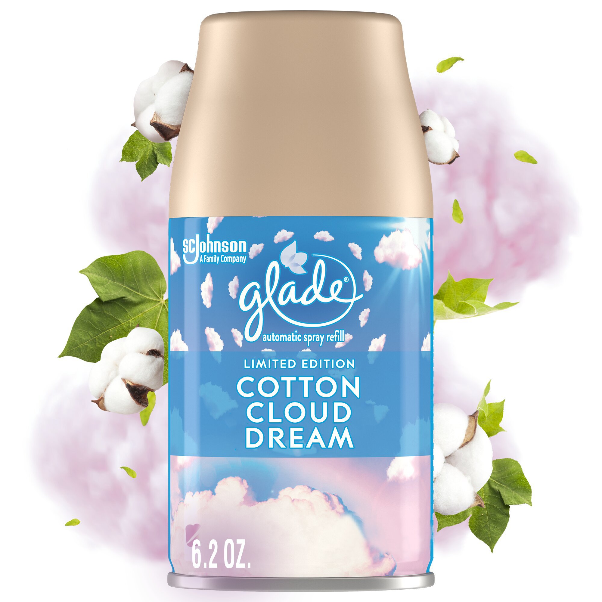 Glade Automatic Spray Refill - Cotton Cloud Dream - Shop Air Fresheners at  H-E-B