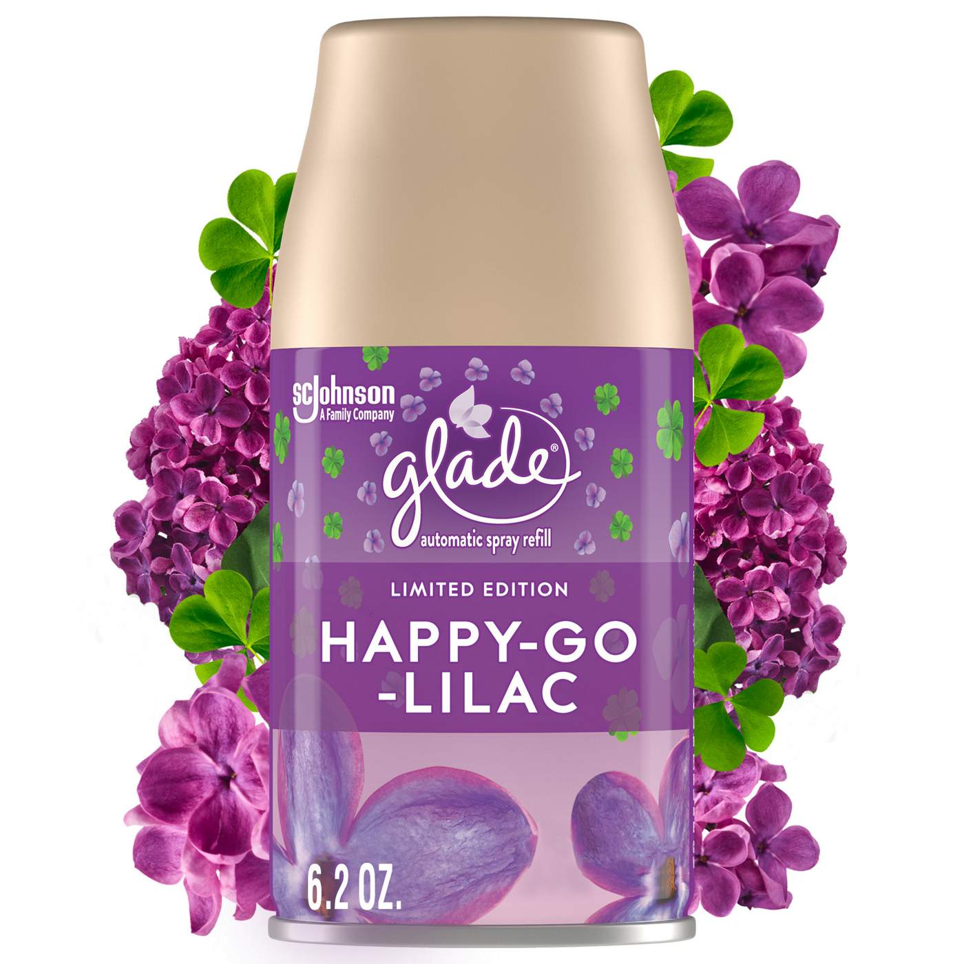 Glade Automatic Spray Refill - Happy Go Lilac; image 1 of 2