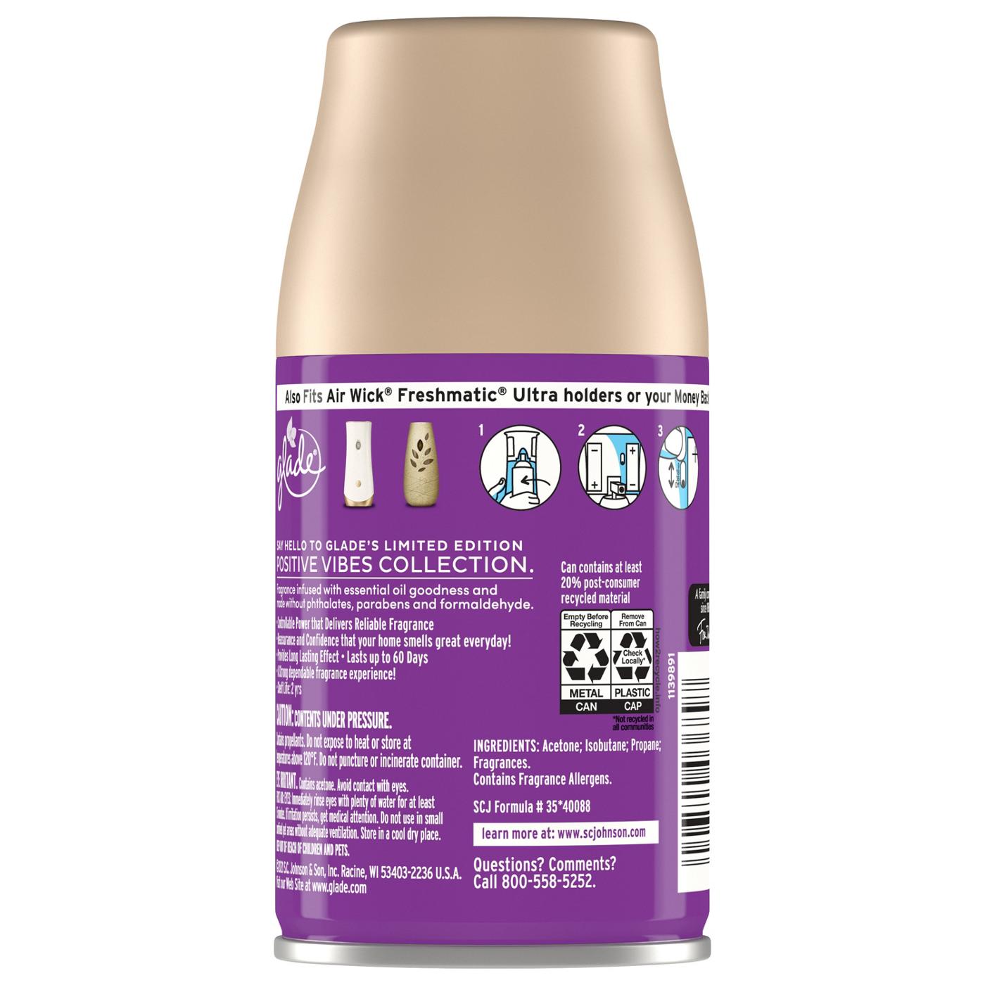 Glade Automatic Spray Refill - Happy Go Lilac; image 2 of 2