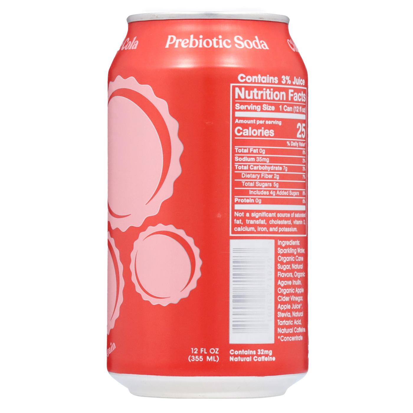 Poppi Classic Cola Prebiotic Soda; image 2 of 2