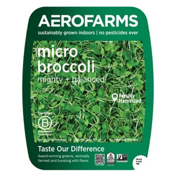AeroFarms Fresh Micro Broccoli, 2 oz