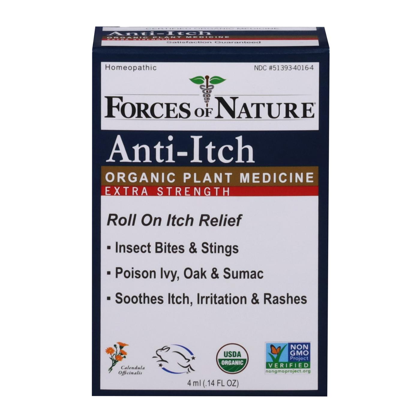 Forces of Nature Roll-On Anti-Itch Extra Strength; image 1 of 2