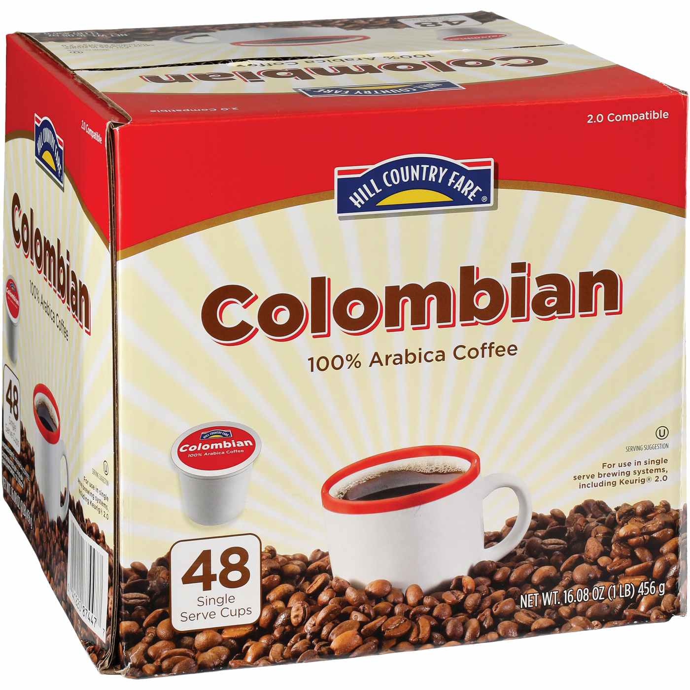 Hill Country Fare Colombian Single Serve Coffee Cups; image 1 of 2