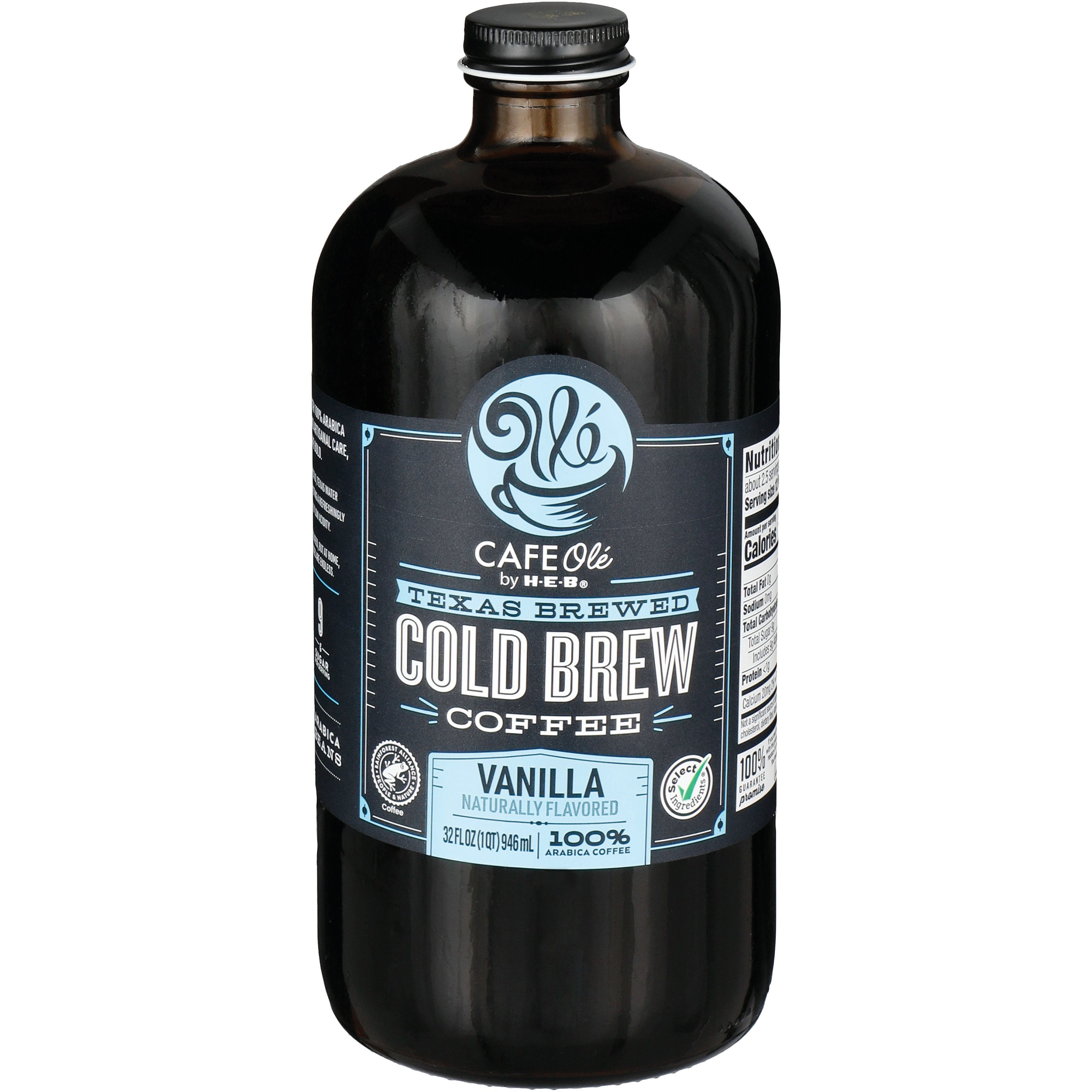 CAFE Olé by H-E-B Cold Brew Coffee - Vanilla - Shop Coffee at H-E-B