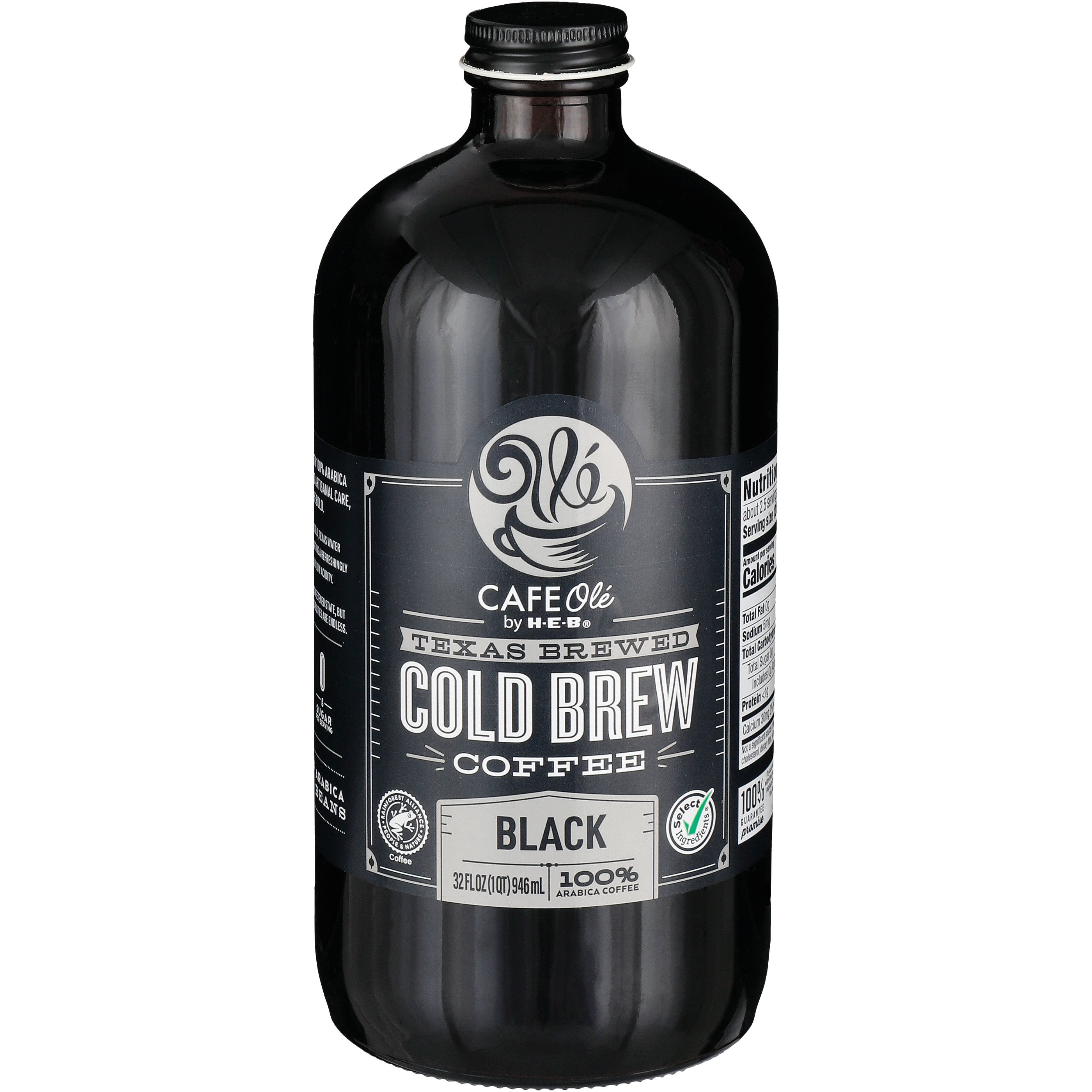 CAFE Olé by H-E-B Cold Brew Coffee Concentrate - Black - Shop Coffee at  H-E-B