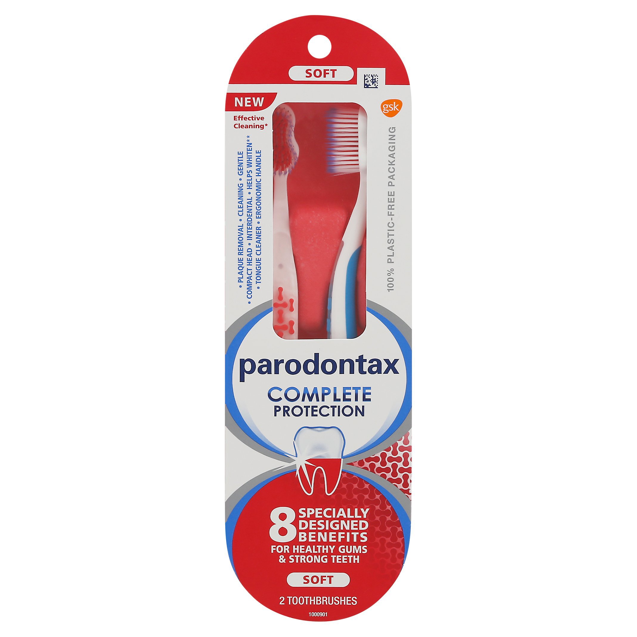Parodontax Complete Protection Soft Toothbrushes Shop Oral Hygiene at