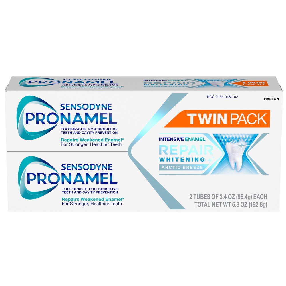 Sensodyne Pronamel Intensive Enamel Repair Whitening Toothpaste Arctic Breeze, 2 Pk Shop