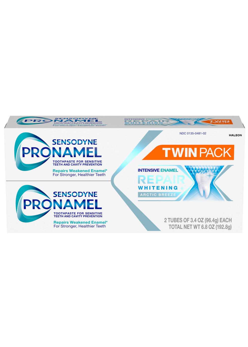 Sensodyne Pronamel Intensive Enamel Repair Whitening Toothpaste - Arctic Breeze, 2 Pk; image 1 of 10