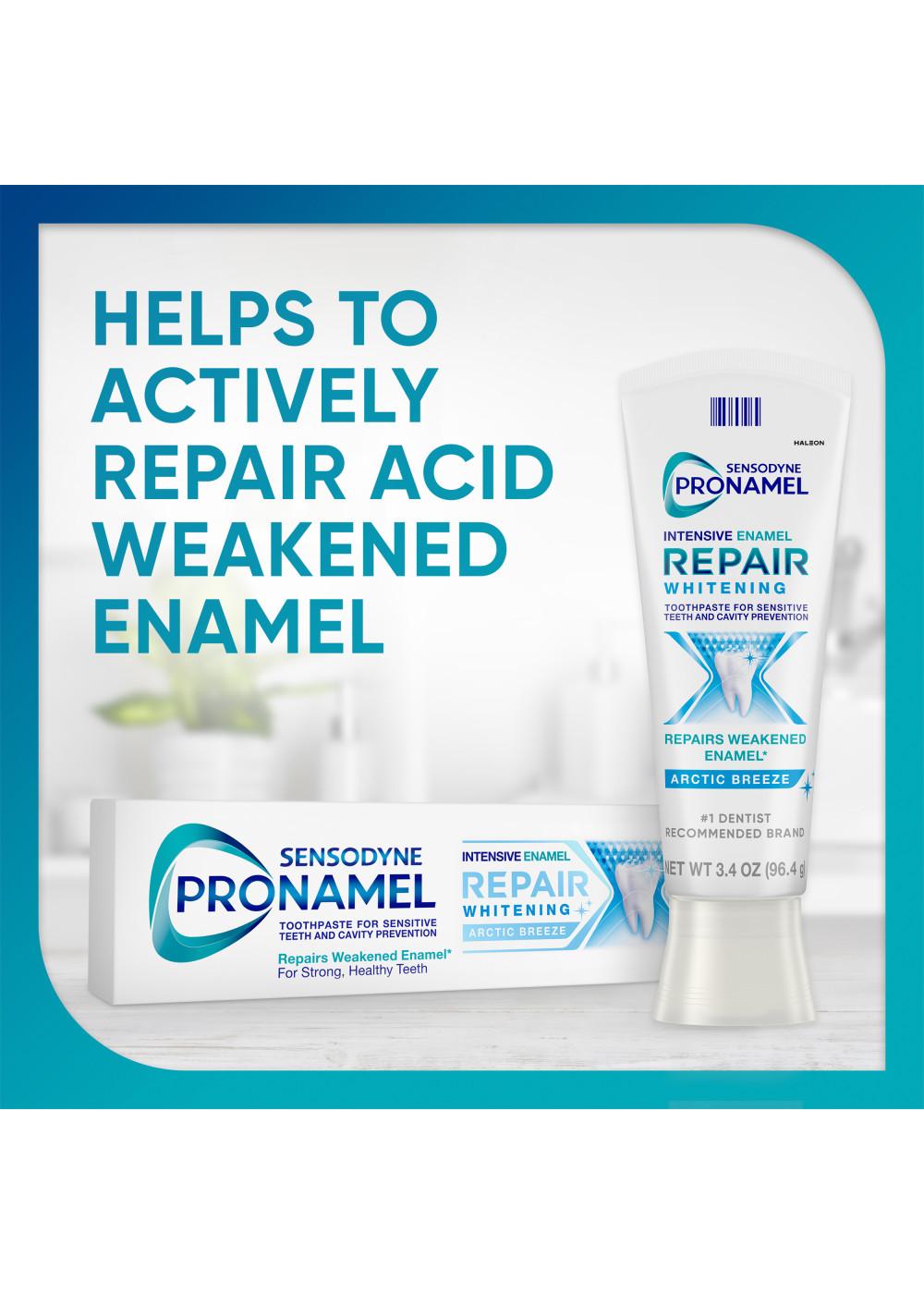 Sensodyne Pronamel Intensive Enamel Repair Whitening Toothpaste - Arctic Breeze, 2 Pk; image 7 of 10