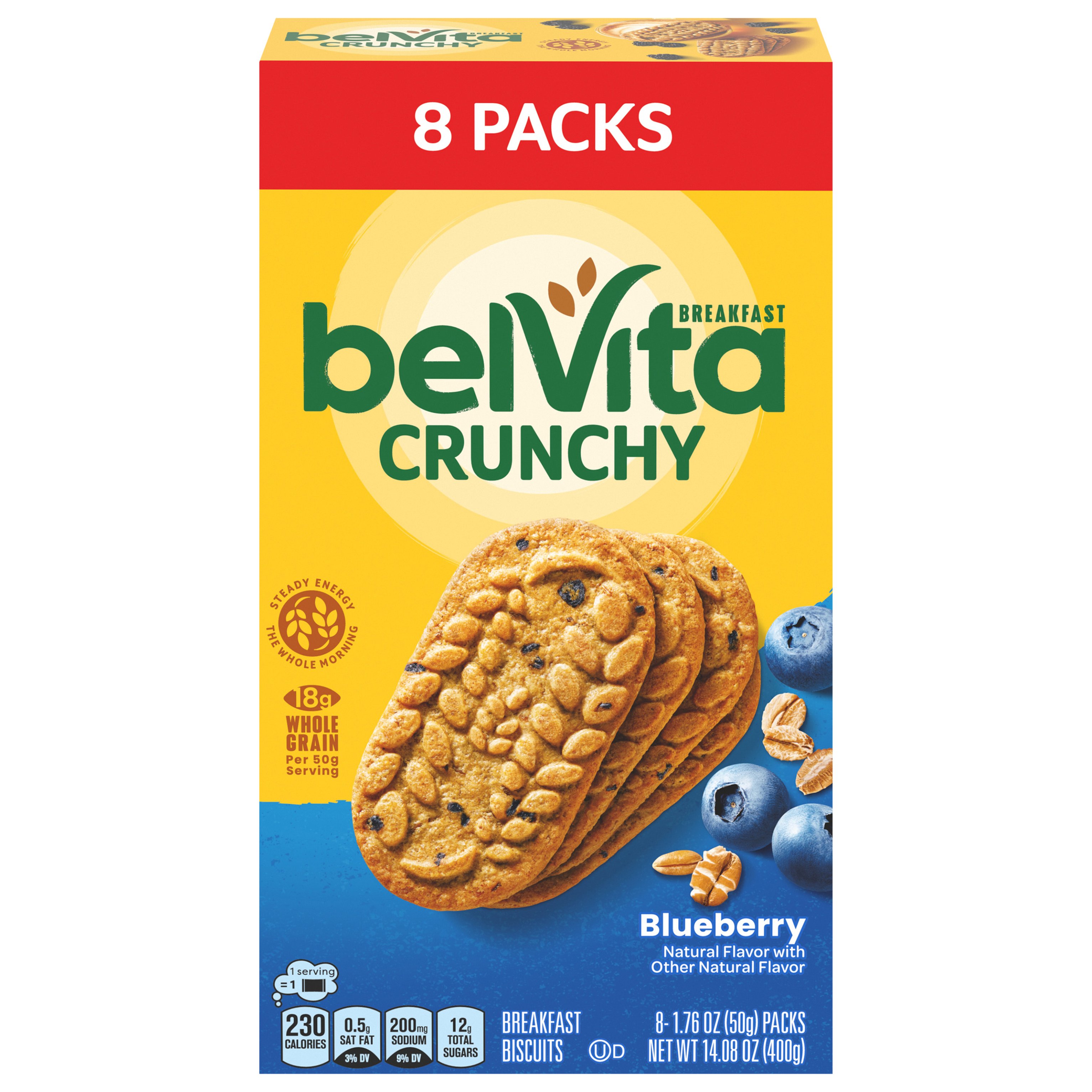 BelVita Breakfast Biscuits - Blueberry - Shop At H-E-B