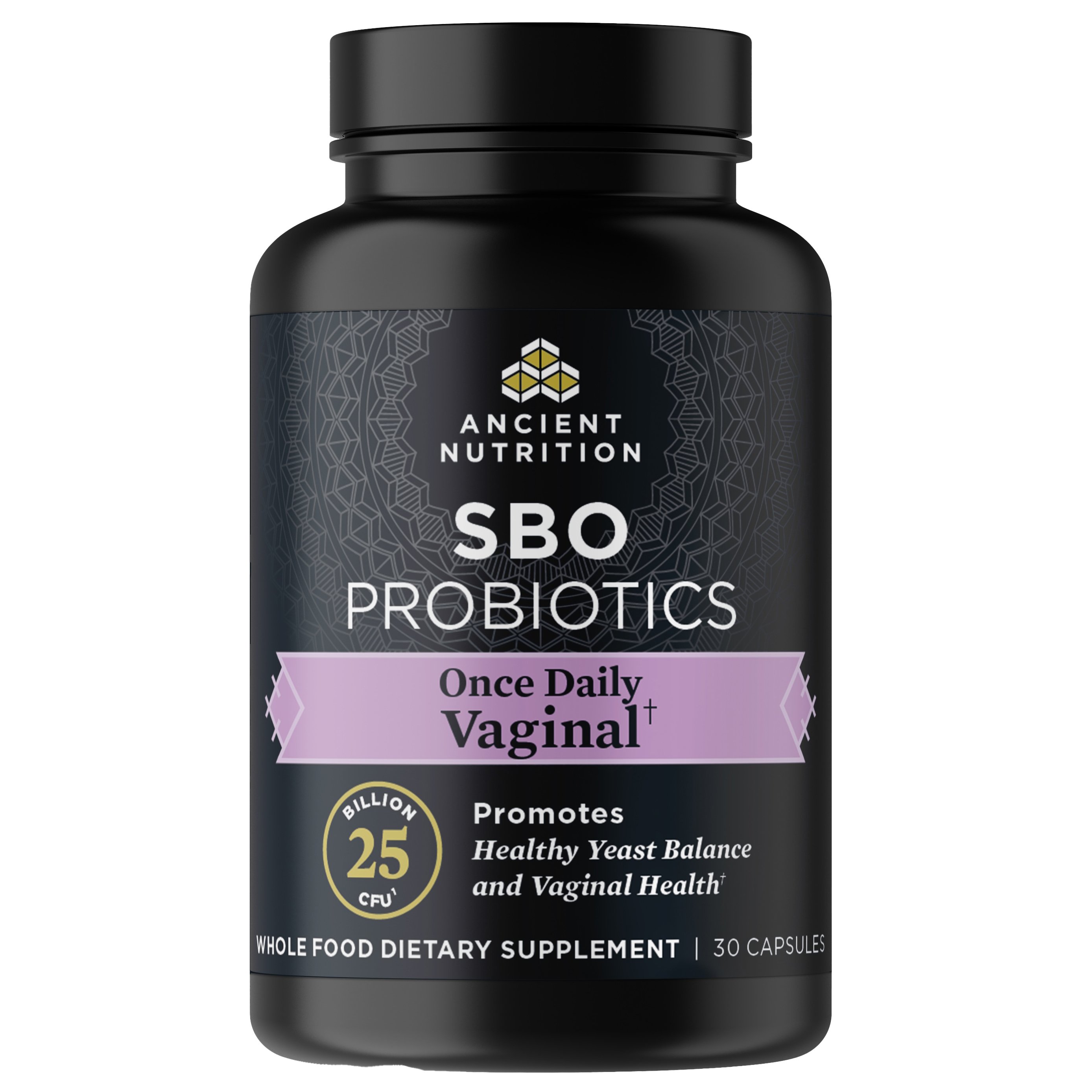 Ancient Nutrition Once Daily Vaginal SBO Probiotics Capsules, 30 ct