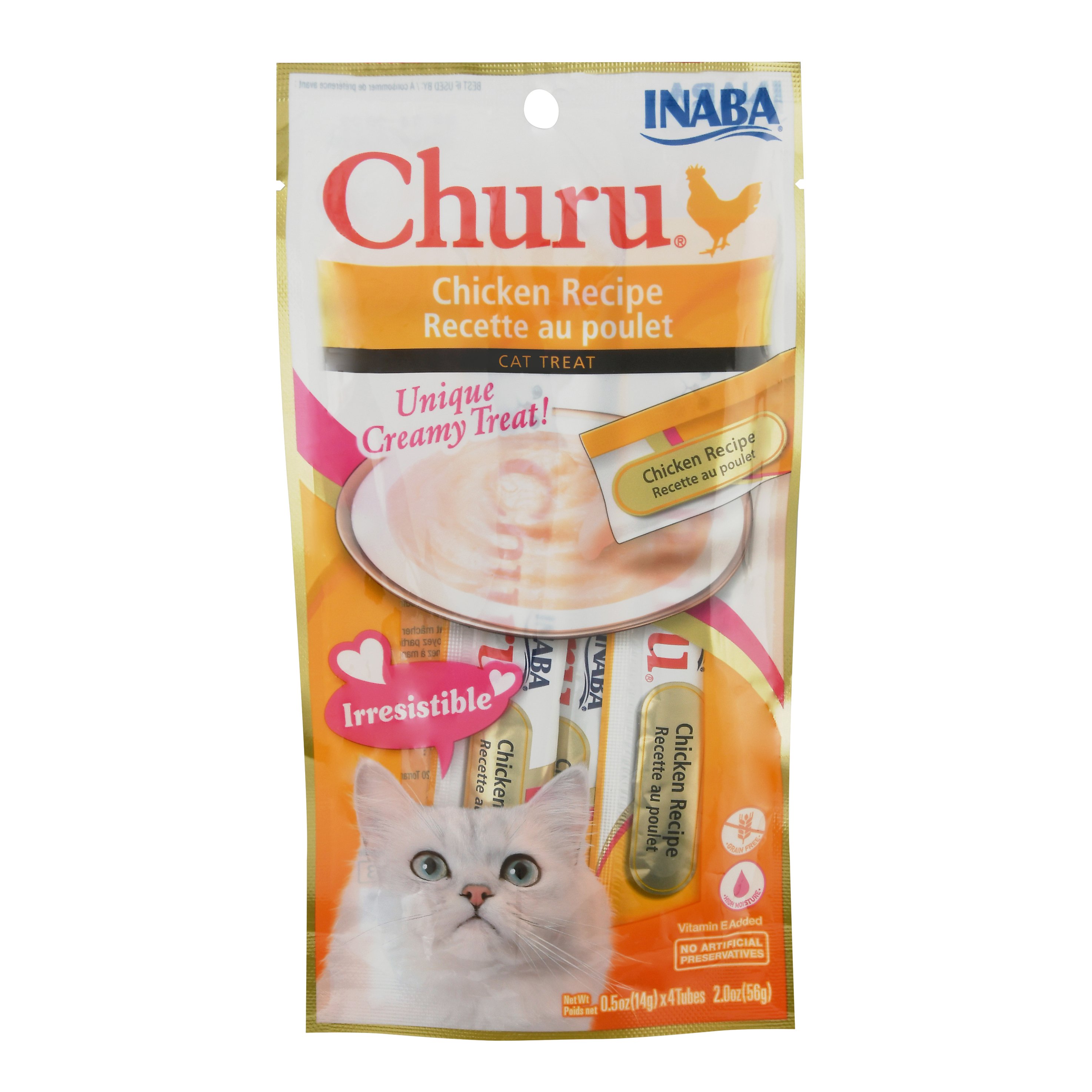Inaba Churu Cat Treats Chicken Recipe Shop Food at HEB
